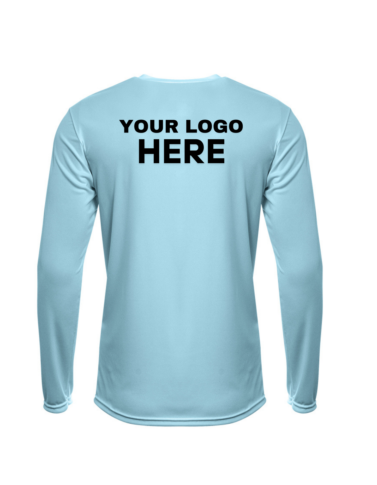 Adult Polyester Performance Long Sleeve T-Shirt UPF 44+