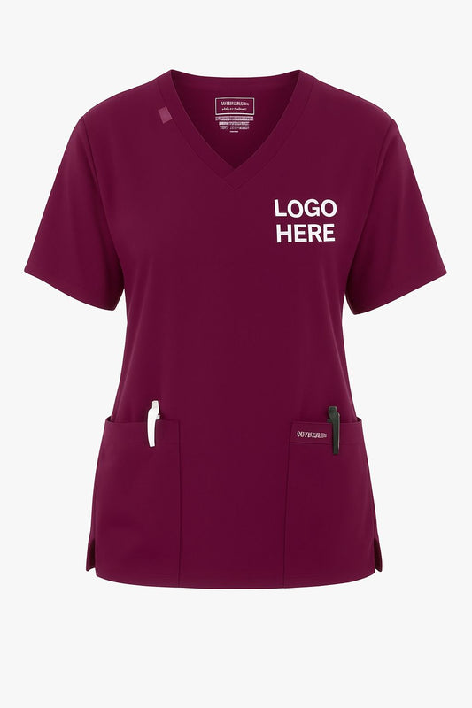 Cherokee Workwear Original Ultra Women's 2-Pocket V-Neck Scrub Top